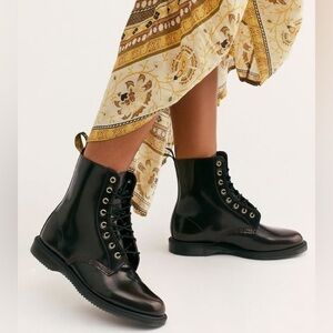 Dr. Martens Black Combat Boots